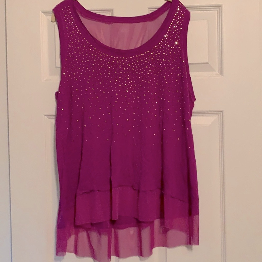 ⭐️3/$15⭐️ Jennifer Lopez Embellished Tank